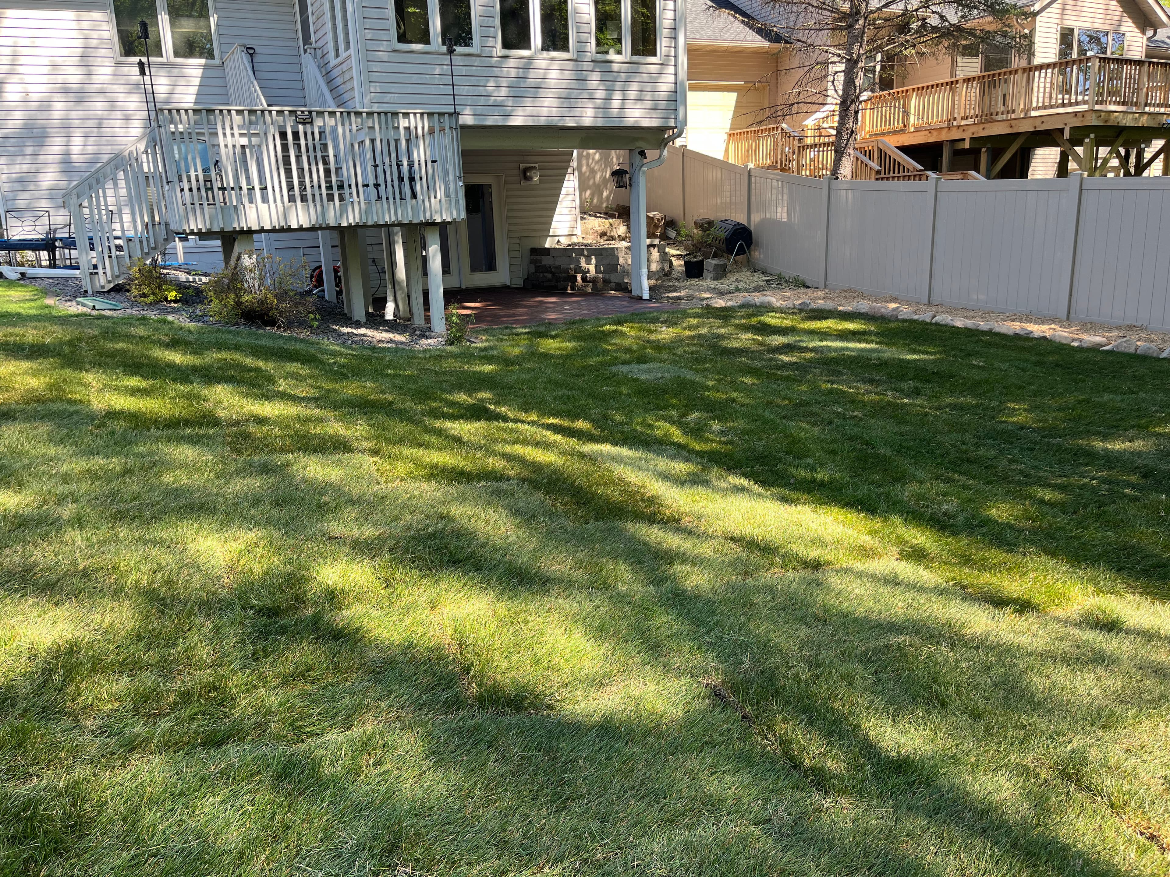 Project Paver Patio, Sod and Mulch Upgrade in St. Paul image