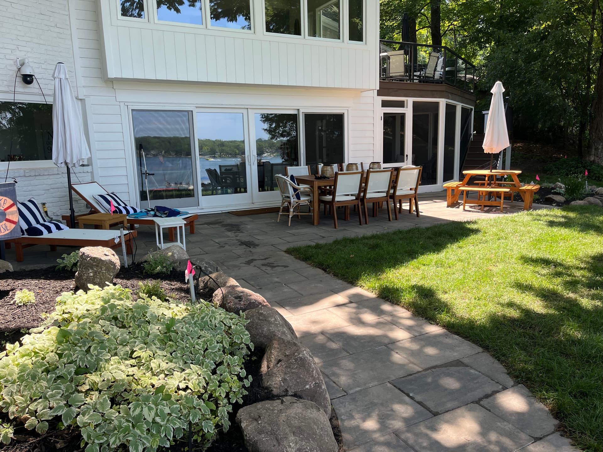 Gallery photos for Full Lakeshore Outdoor Living Overhaul on Lake Minnetonka: Image #9