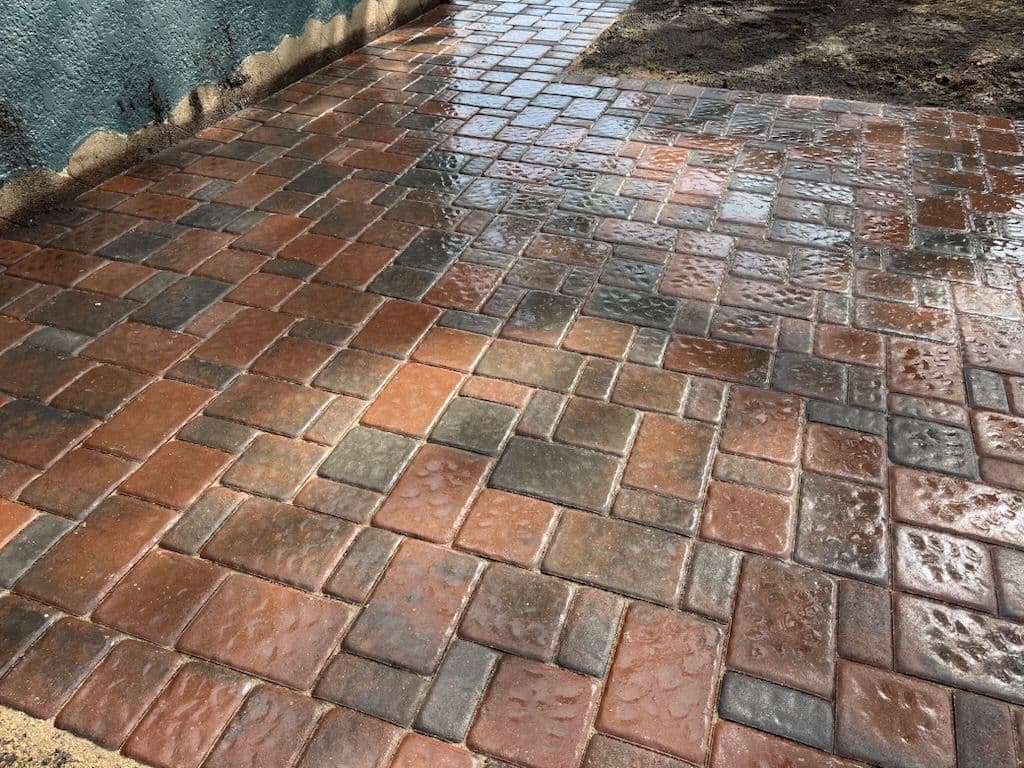 Fresh Paver Patio Installation in Roseville MN image