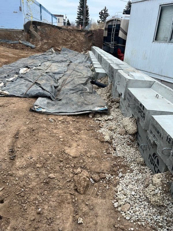 Gallery photos for Progress in Retaining Wall Build Enhances Development Potential: Image #1