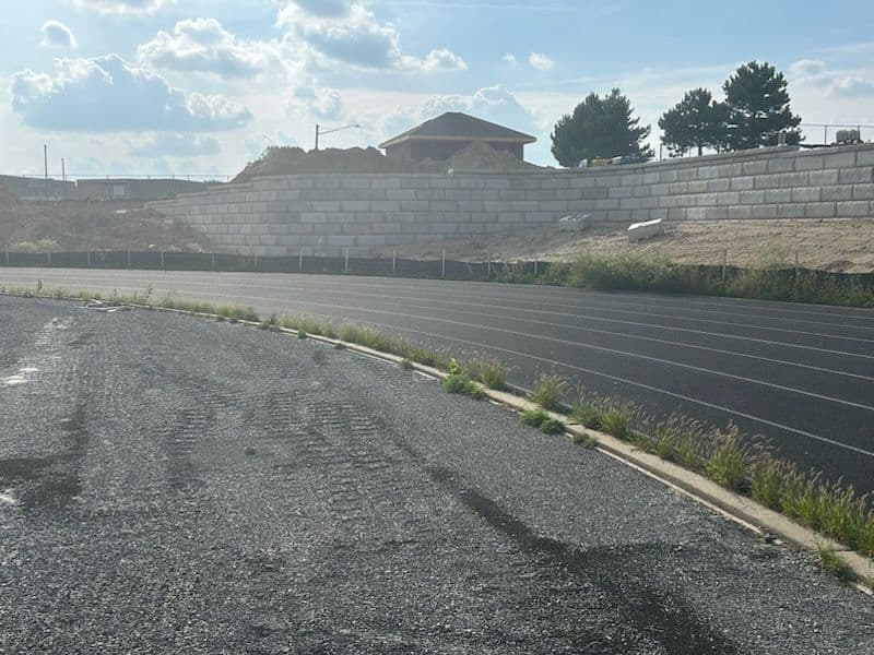 Impressive Retaining Wall Project in Bloomington image