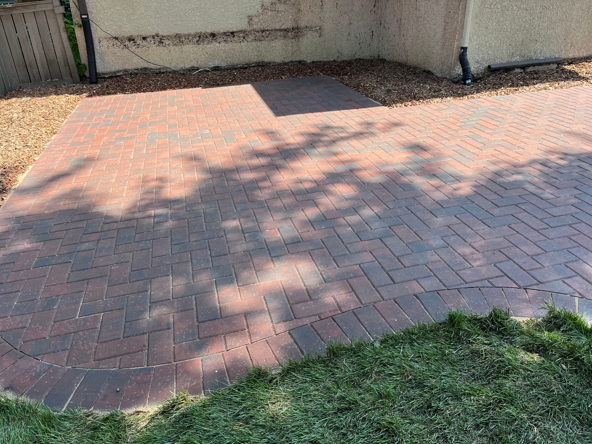 Old Deck Removed, New Paver Patio Installed in South Minneapolis image