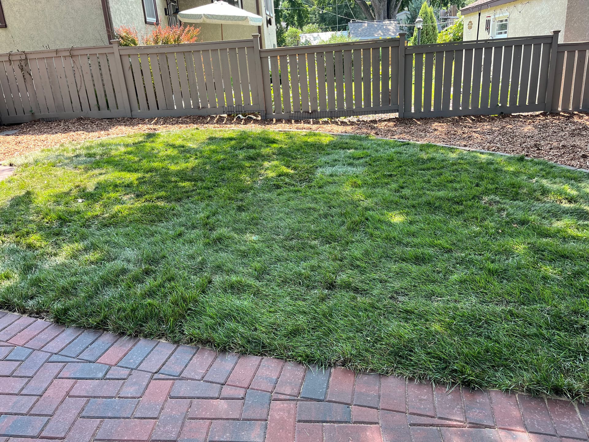 Gallery photos for Old Deck Removed, New Paver Patio Installed in South Minneapolis: Image #2