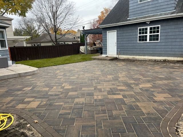 Gallery photos for New Paver Patio Installation in St Paul: Image #2